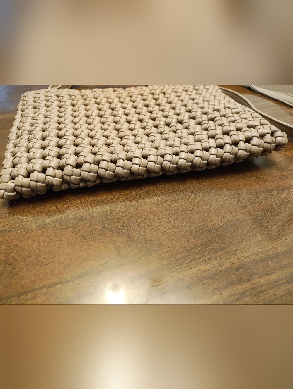 Insane Condition Anthropologie Kalani Woven Knot Crossbody Bag (Faux Leather Ed) - Picture 4 of 8